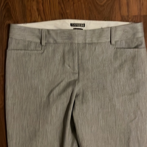 Express Columnist Grey Ankle Pants - Picture 5 of 10
